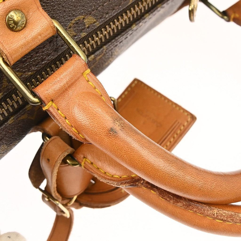 Louis Vuitton Keepall Bag Monogram Canvas Brown Canvas Travel Bag