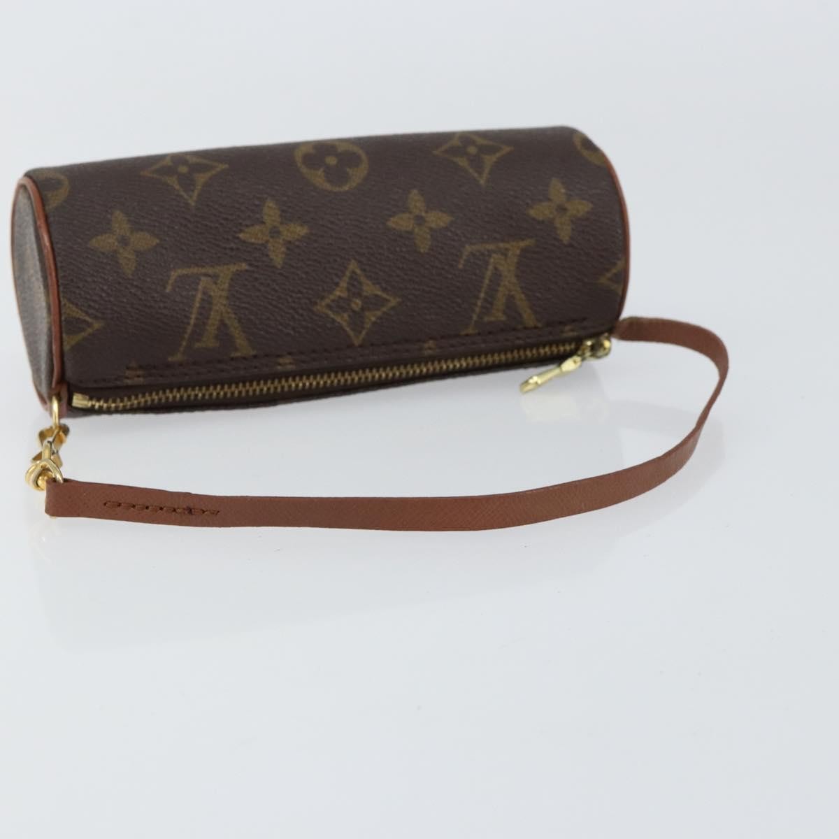 Louis Vuitton Papillon Pochette Monogram Canvas Brown Canvas Clutche & Pouche Bag