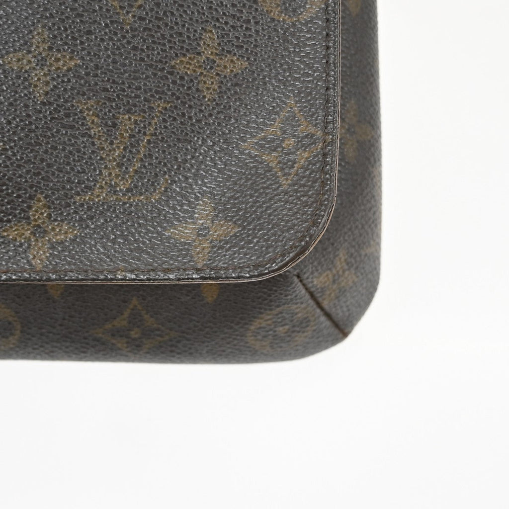 Louis Vuitton Musette Salsa Handbag Monogram Canvas Brown Canvas Shoulder Bag