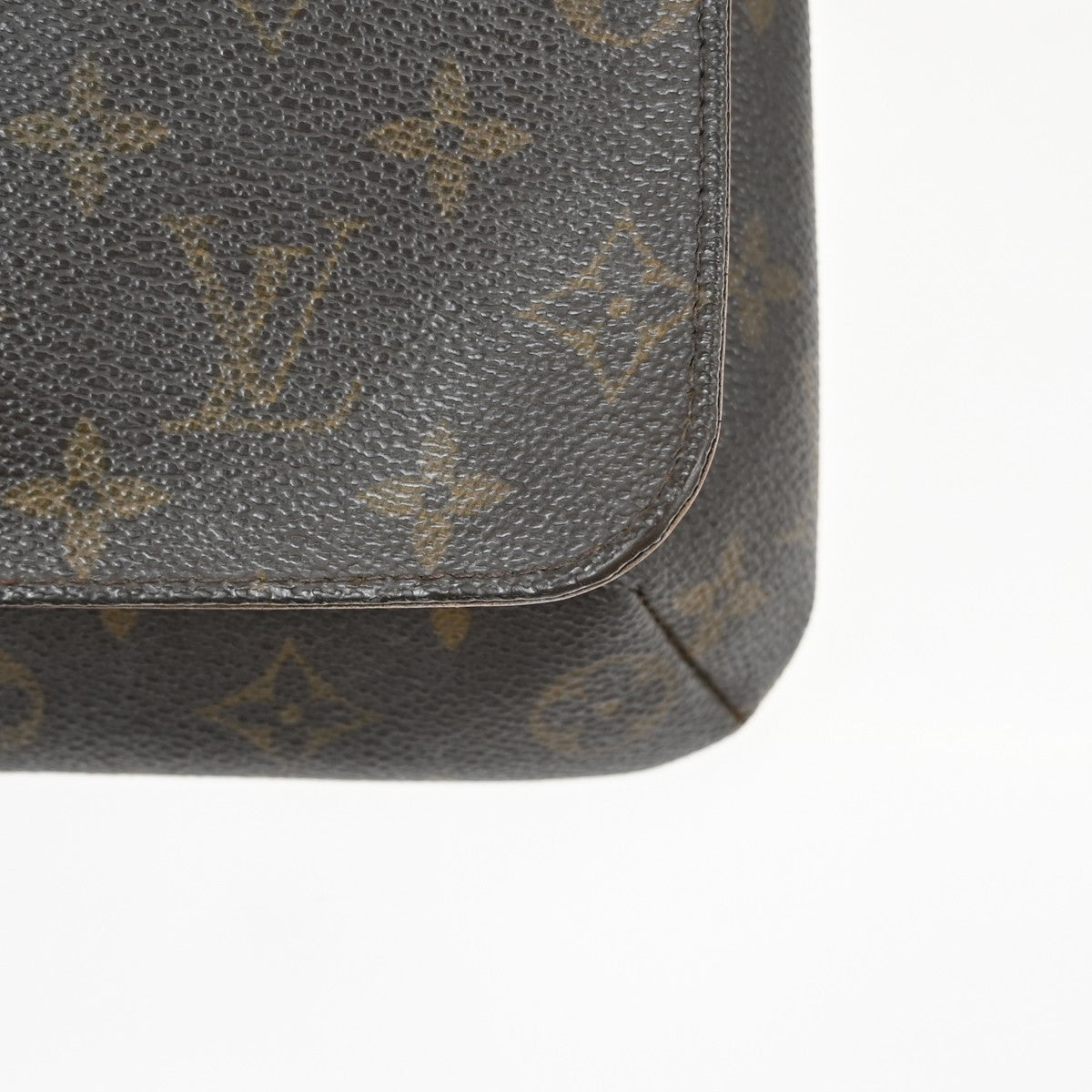 Louis Vuitton Musette Salsa Handbag Monogram Canvas Brown Canvas Shoulder Bag