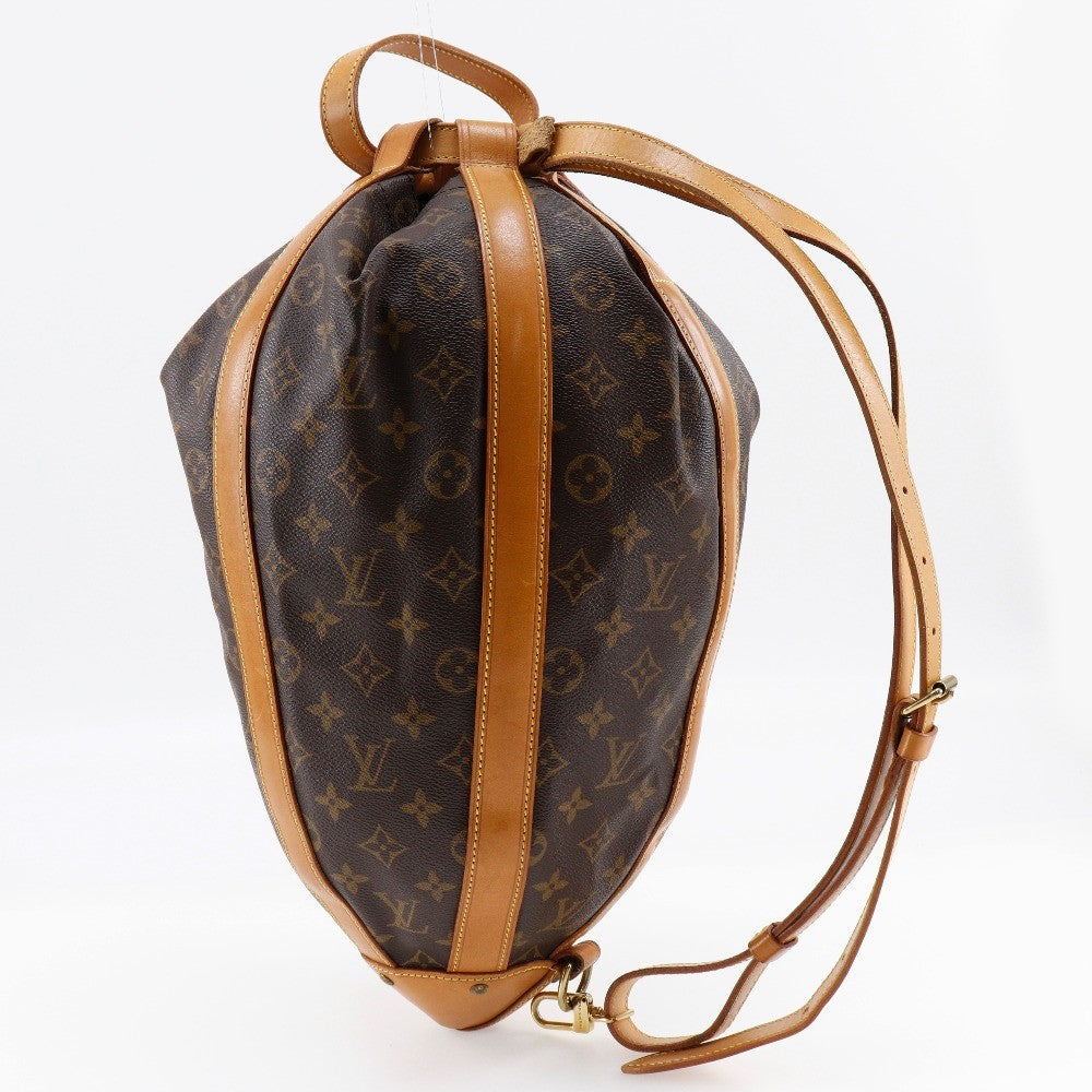 Louis Vuitton Romeo Gigli Handbag Monogram Canvas Brown Canvas Shoulder Bag