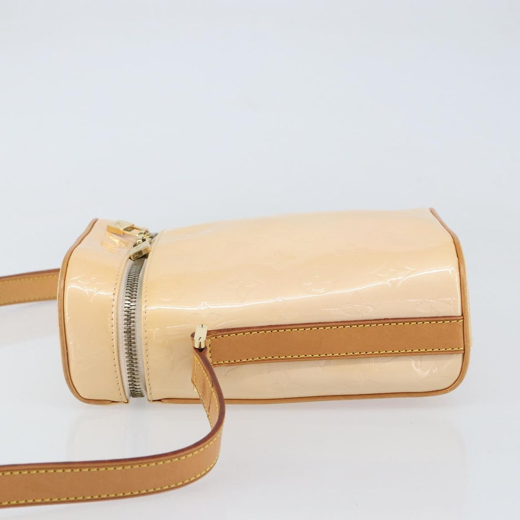 Louis Vuitton Sullivan Handbag Monogram Vernis Pink Patent_Leather Shoulder Bag