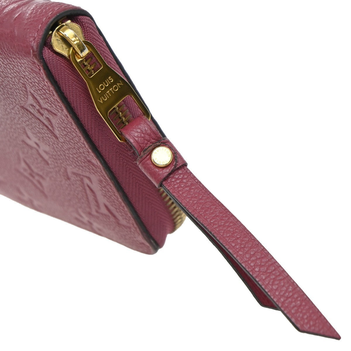 Louis Vuitton Portefeuille Zippy Monogramme Empreinte Monogramme Empreinte Purple Leather Wallets Accessory
