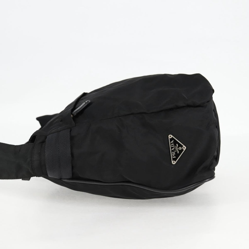 Prada Vintage Shoulder Bag Tessuto Black Nylon Shoulder Bag Bag