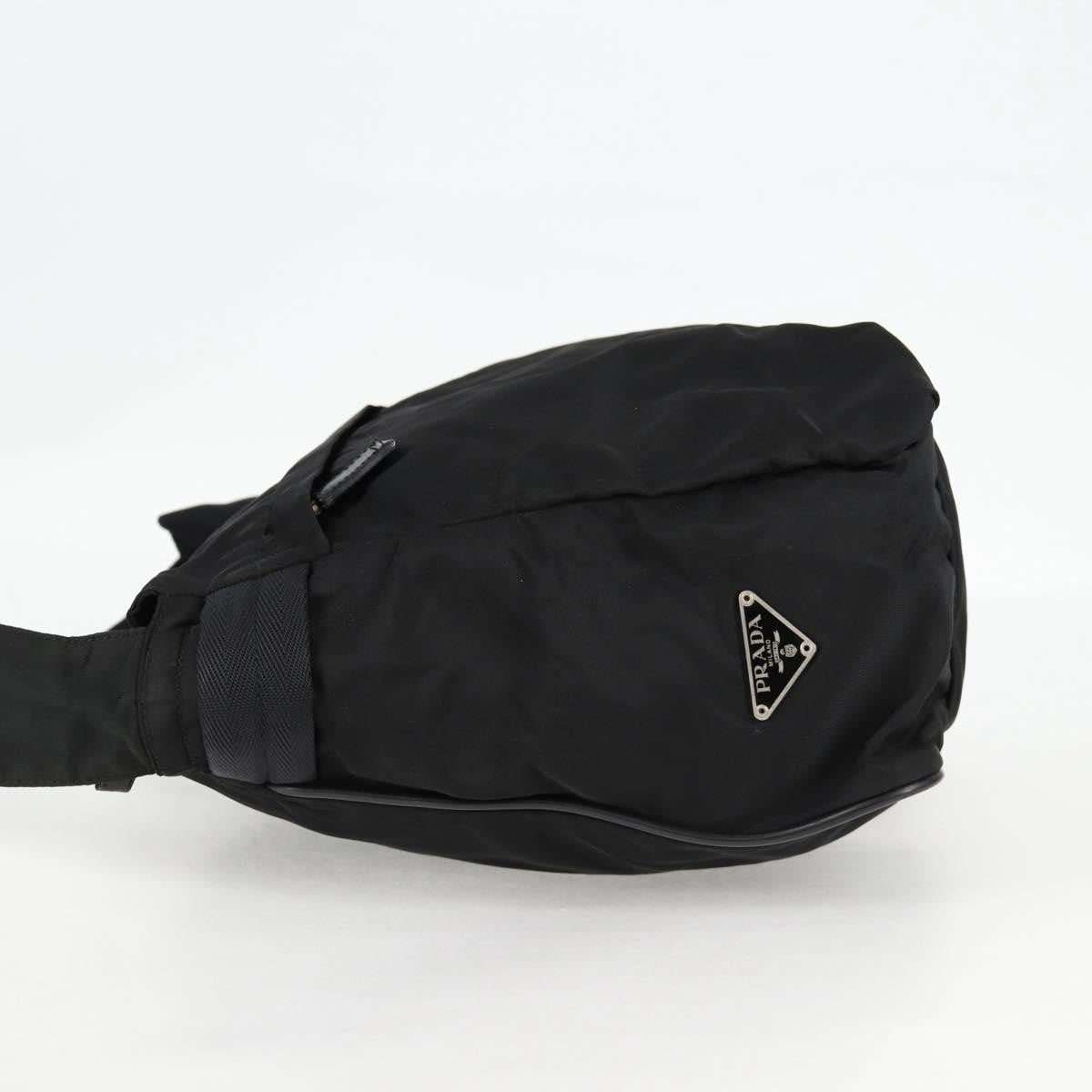 Prada Vintage Shoulder Bag Tessuto Black Nylon Shoulder Bag Bag