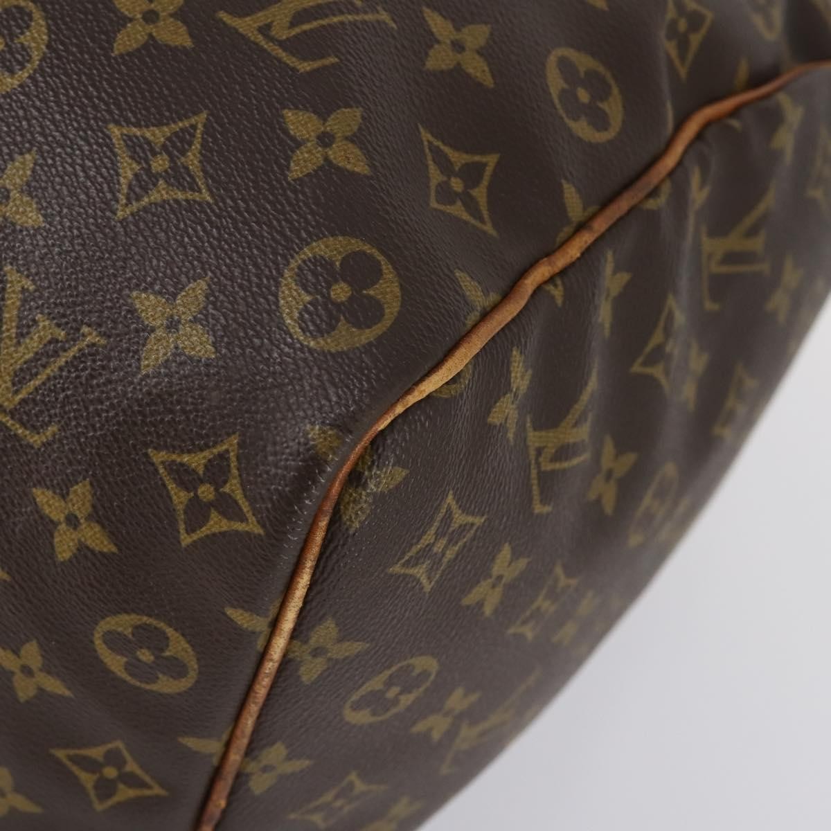 Louis Vuitton Keepall Bag Monogram Canvas Brown Canvas Travel Bag