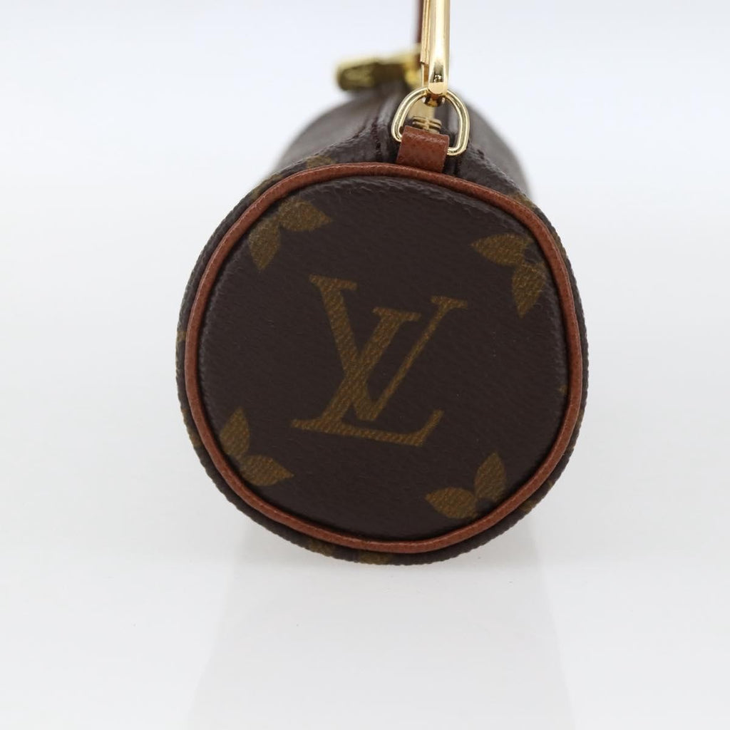Louis Vuitton Papillon Pochette Monogram Canvas Brown Canvas Clutche & Pouche Bag