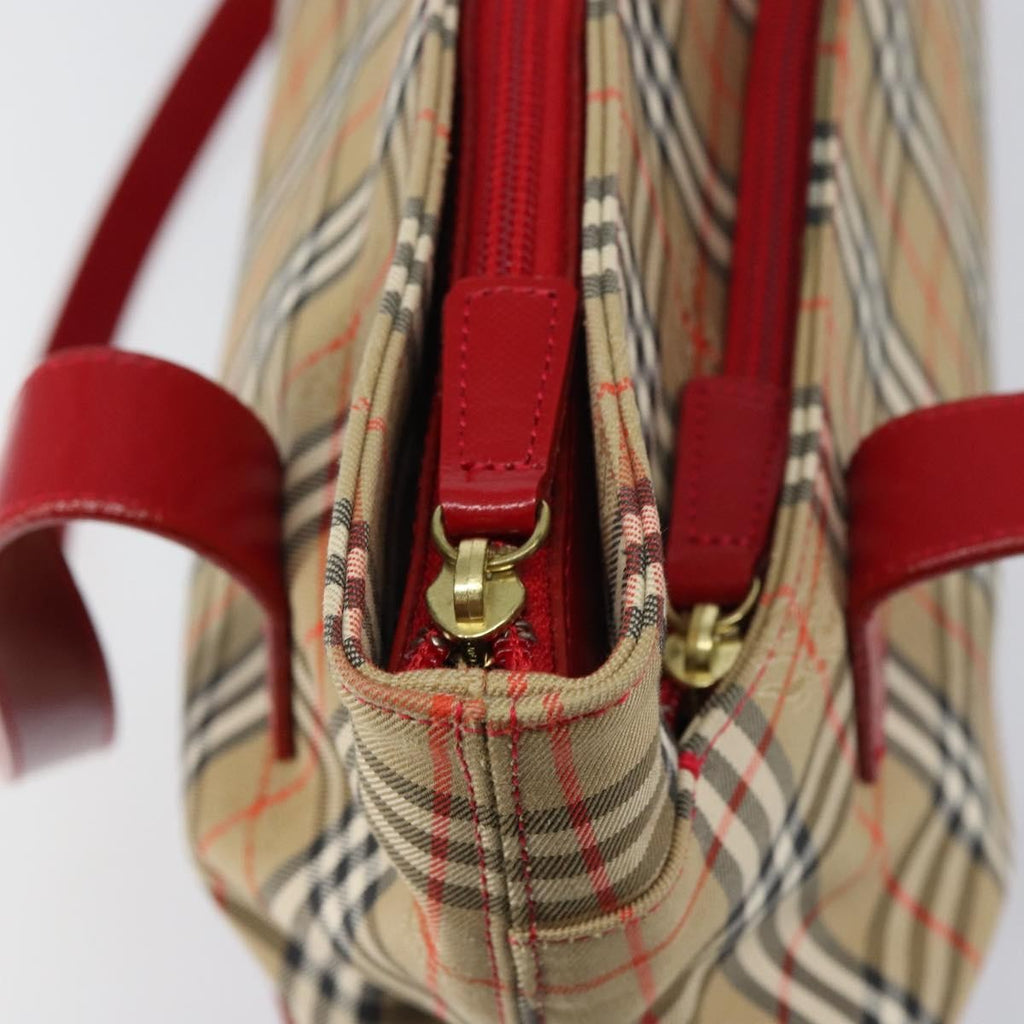 Burberry Nova Check Handbag Nova Check Canvas Beige Canvas Tote Bag