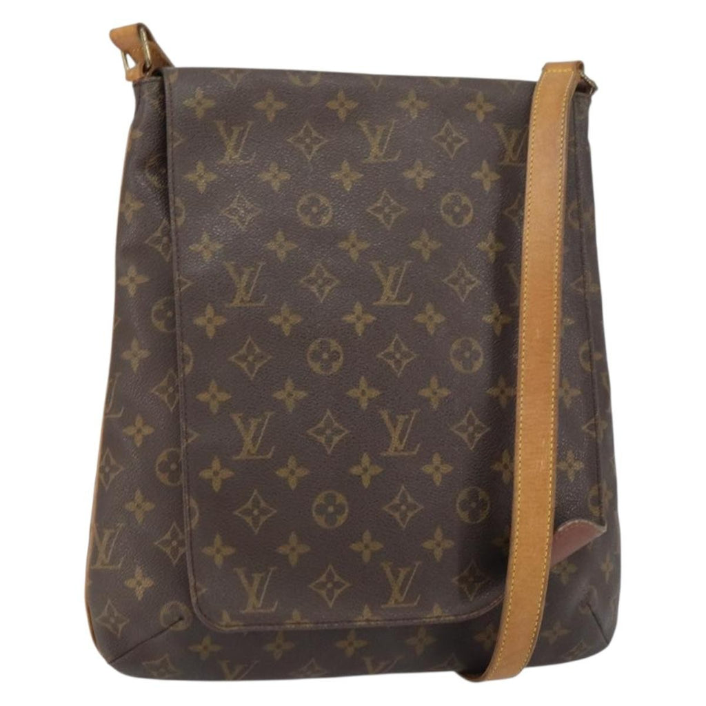 Louis Vuitton Musette Salsa Handbag Monogram Canvas Brown Canvas Shoulder Bag