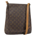 Louis Vuitton Musette Salsa Handbag Monogram Canvas Brown Canvas Shoulder Bag