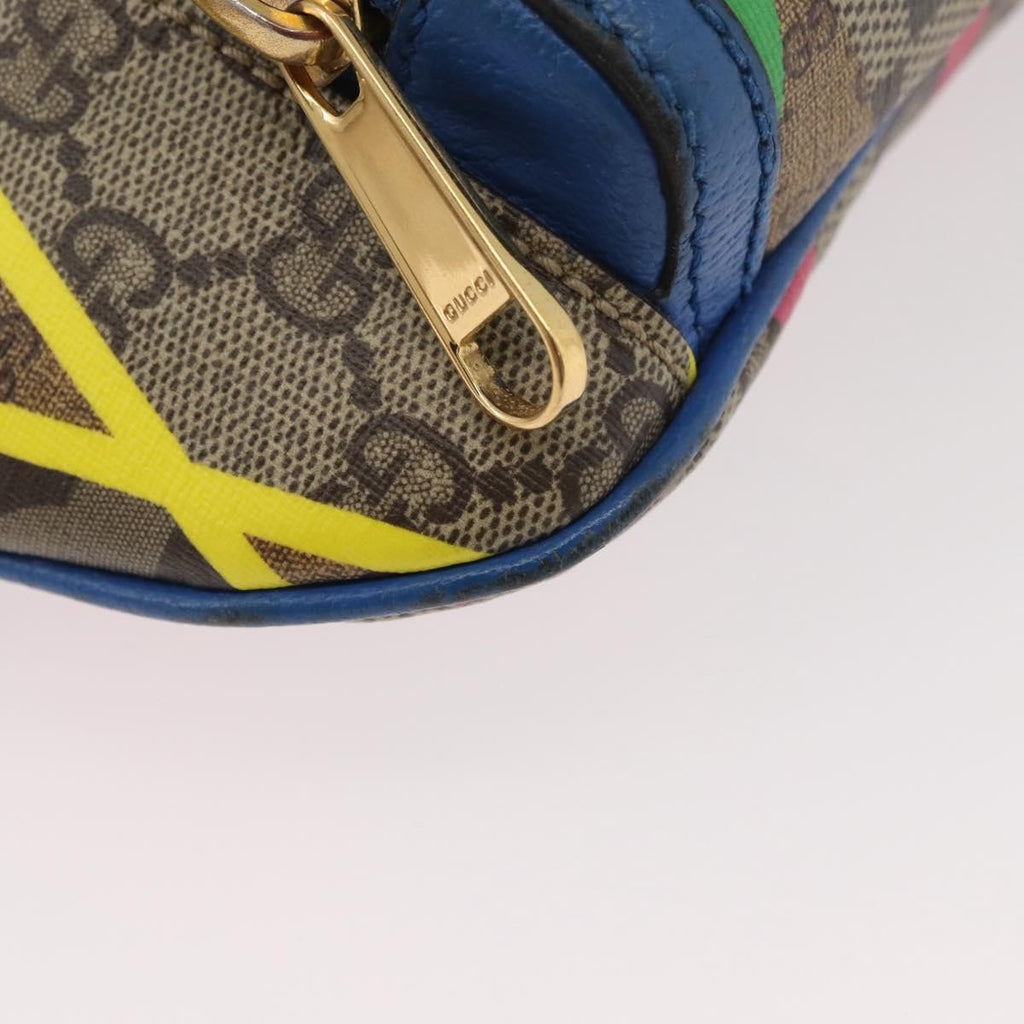 Gucci Gg Supreme Belt Bag Gg Coated Canvas And Leather Multicolour Pvc Crossbody Bag Bag (Pre-Owned)