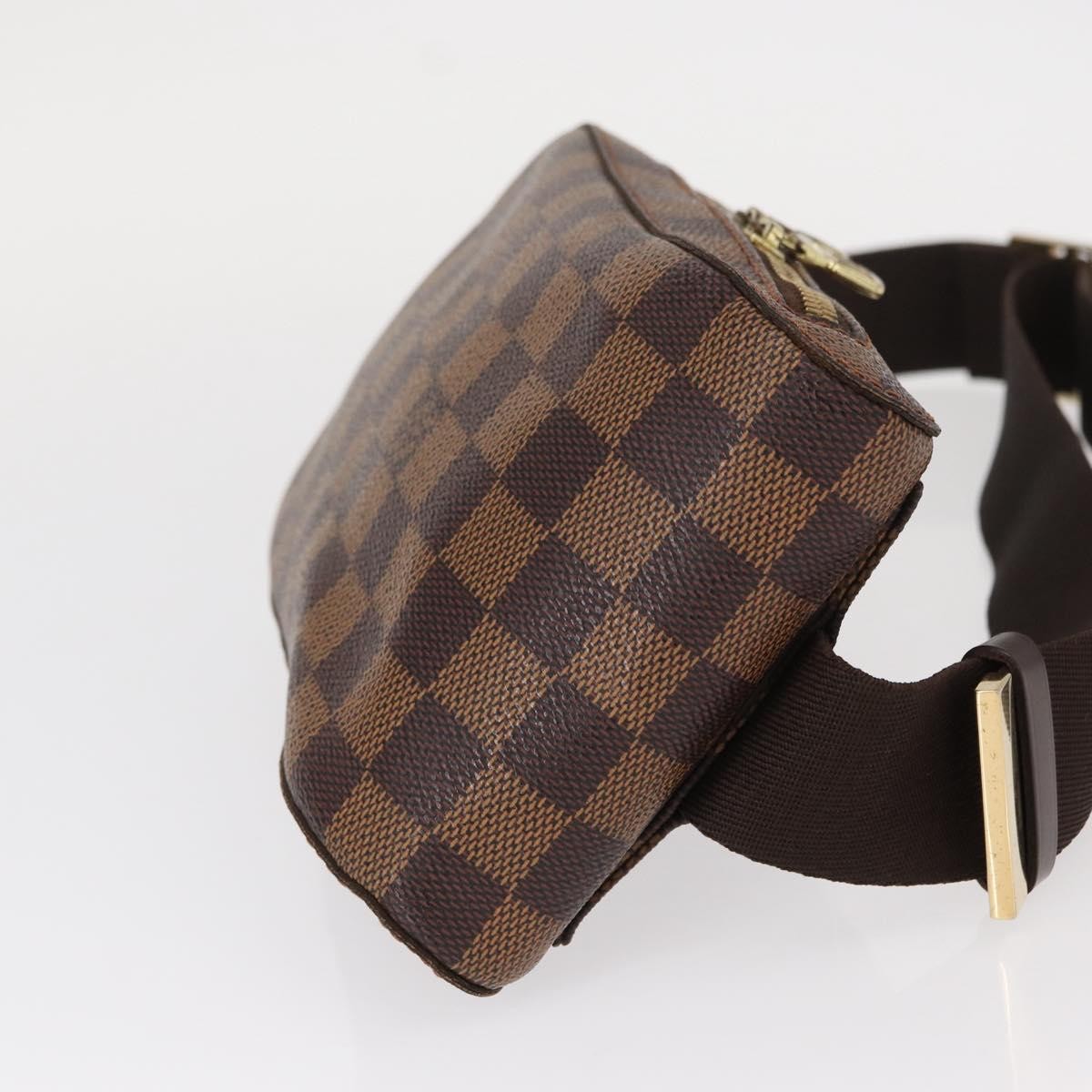 Louis Vuitton Geronimos Waist Bag Damier Brown Canvas Shoulder Bag