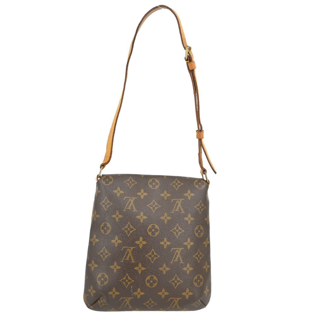 Louis Vuitton Musette Salsa Handbag Monogram Canvas Brown Canvas Shoulder Bag