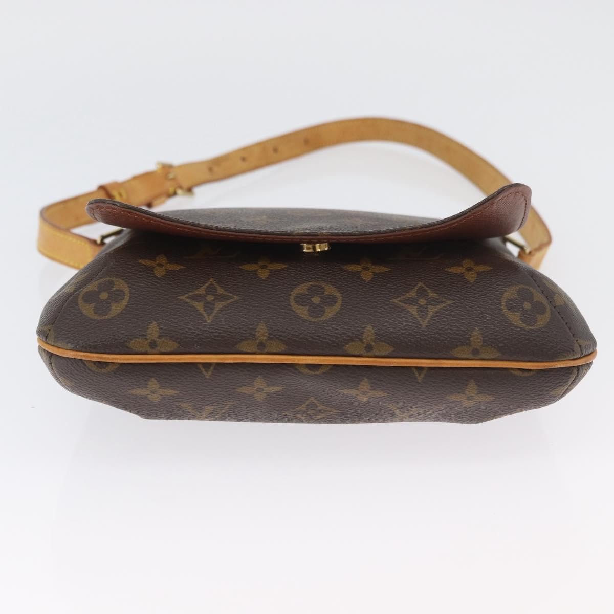 Louis Vuitton Musette Salsa Handbag Monogram Canvas Brown Canvas Shoulder Bag