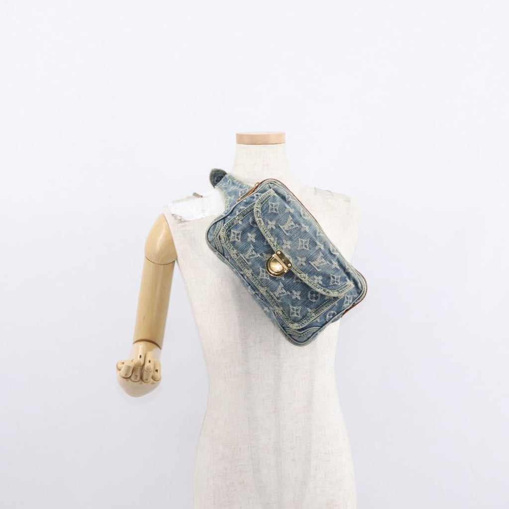 Louis Vuitton Bum Bag Denim Blue Denim_Jeans Shoulder Bag