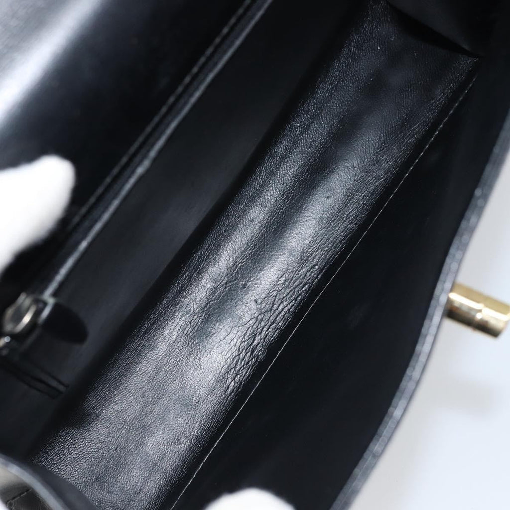 Louis Vuitton Opera Line Spartan Bag Leather Black Leather Handbag