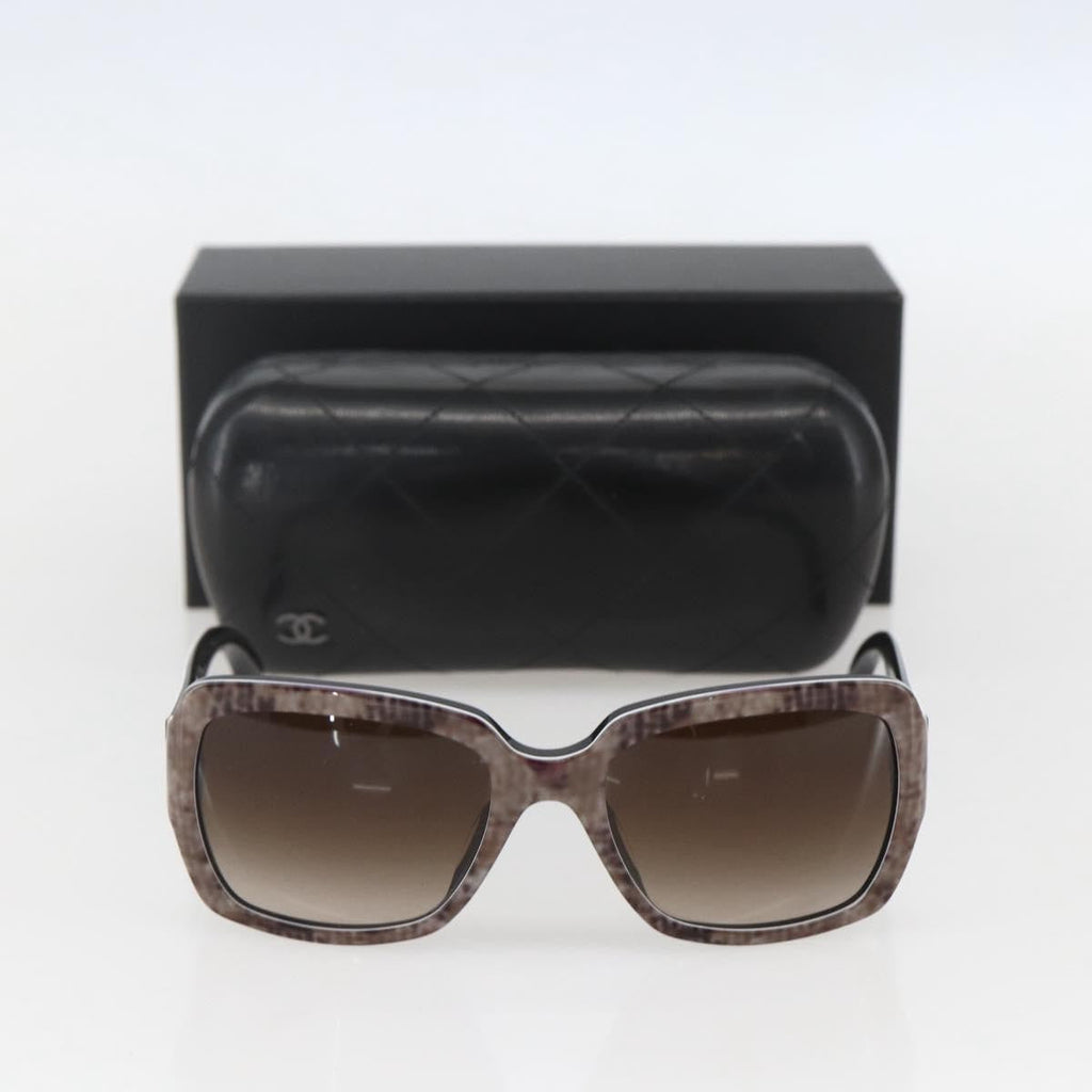 Chanel Logo Cc Sunglasses Plastic Beige Plastic Sunglasse Accessory