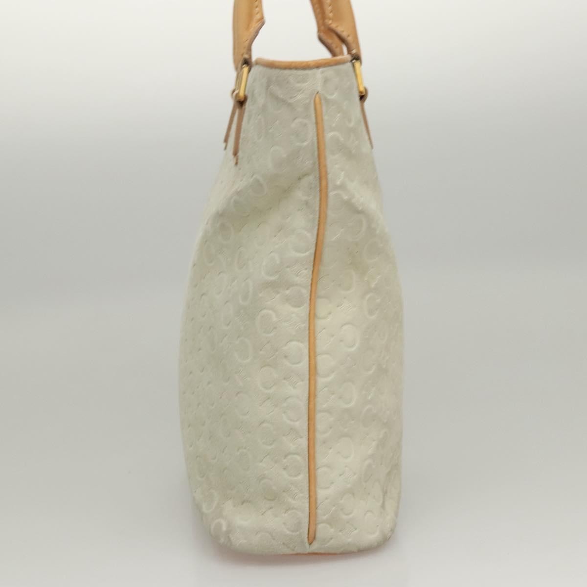 Celine Vintage Macadam Tote Bag C Macadam Suede White Suede Tote Bag Bag