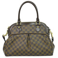 Louis Vuitton Trevi Handbag Damier Brown Canvas Handbag