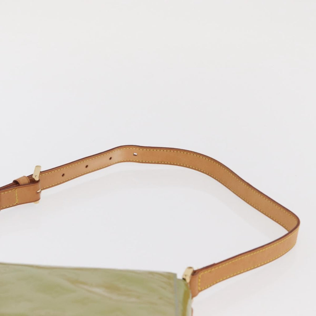 Louis Vuitton Thompson Street Handbag Monogram Vernis Green Patent_Leather Shoulder Bag