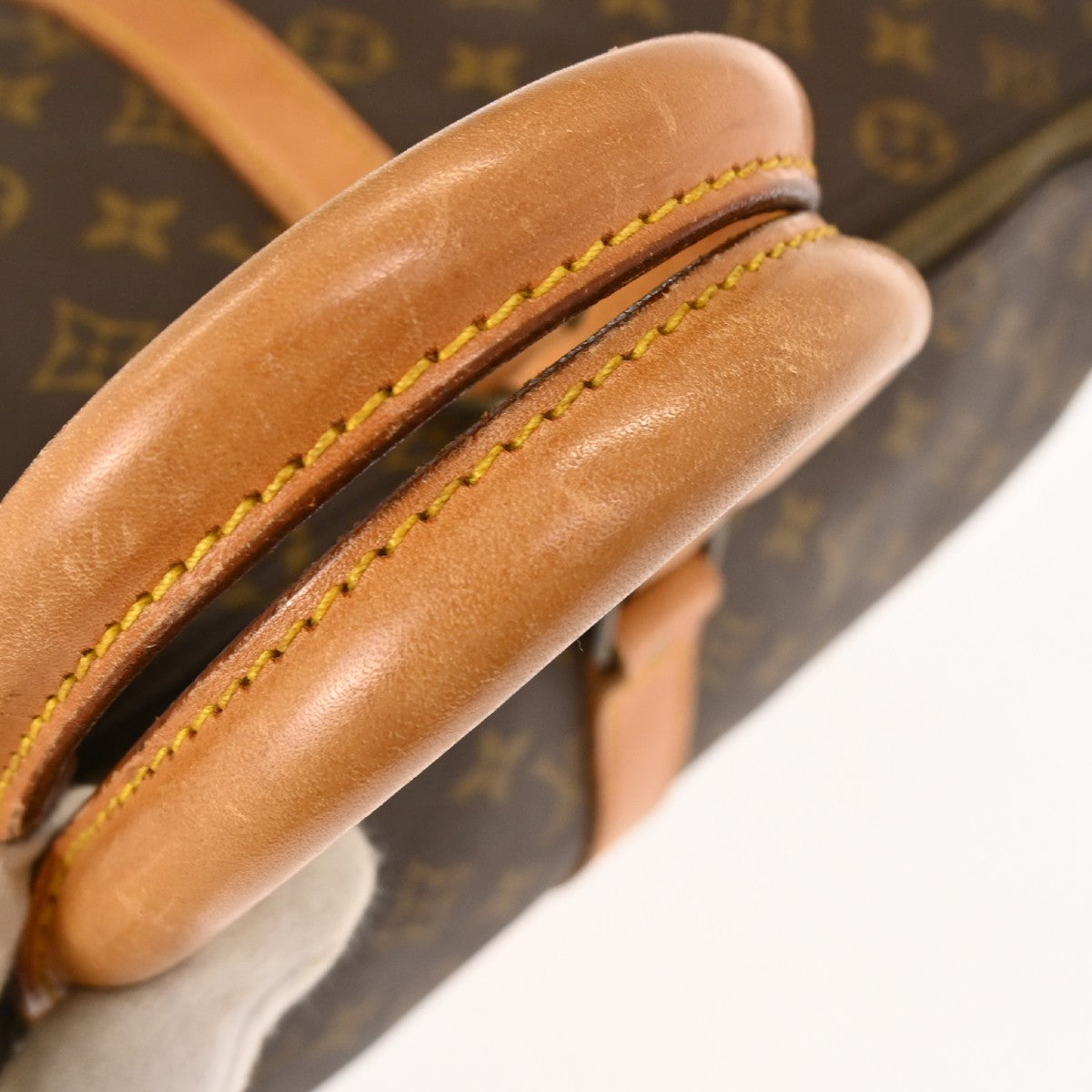 Louis Vuitton Keepall Bag Monogram Canvas Brown Canvas Travel Bag