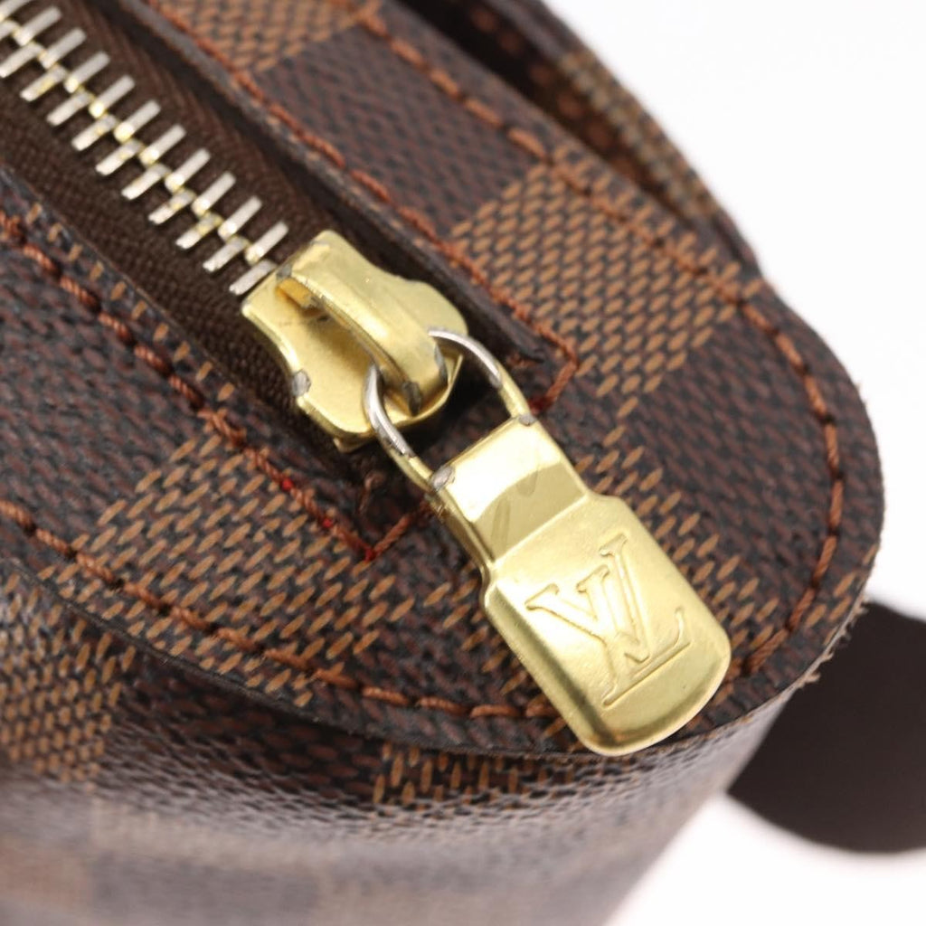 Louis Vuitton Geronimos Waist Bag Damier Brown Canvas Shoulder Bag