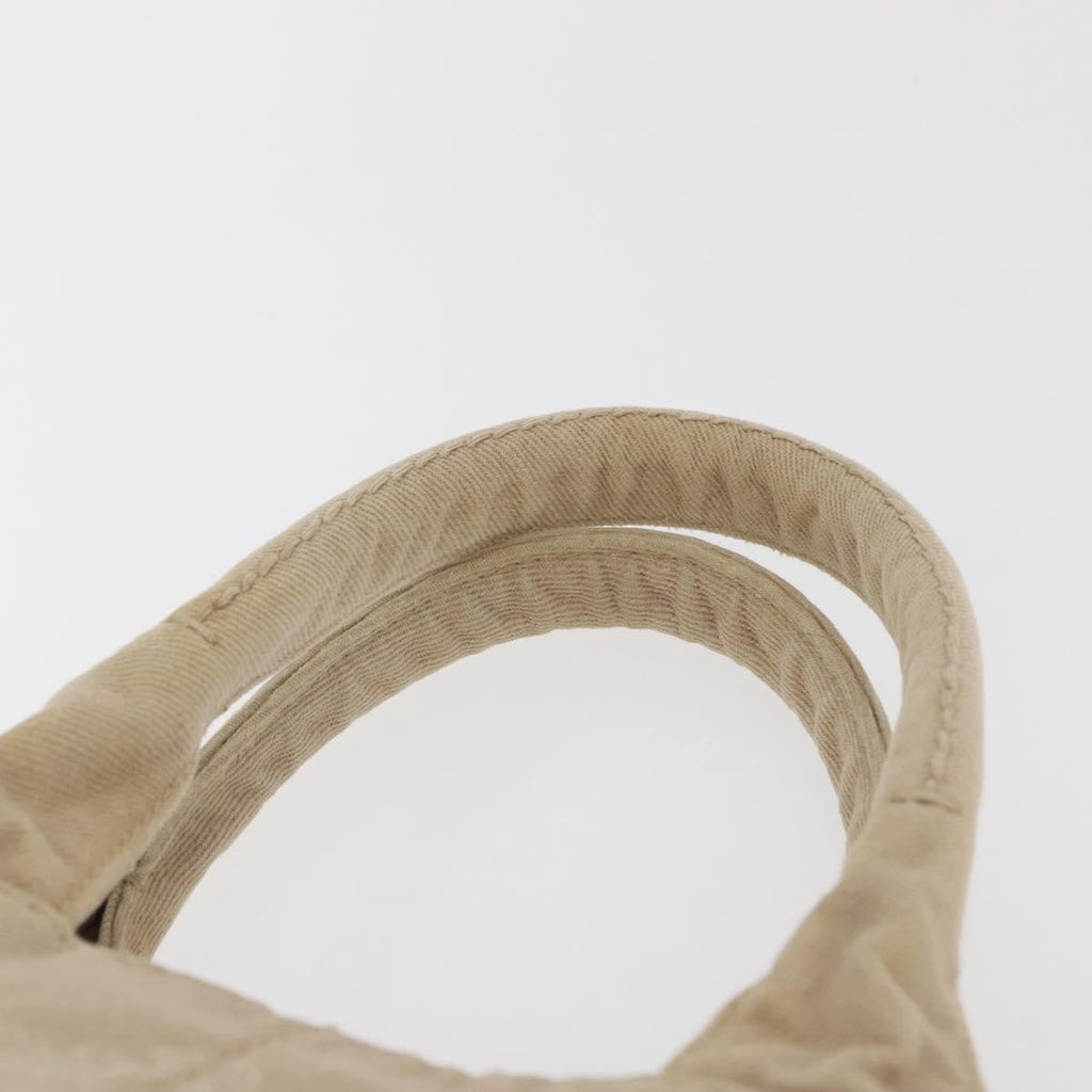 Prada Canapa Tote Canvas Beige Canvas Tote Bag Bag