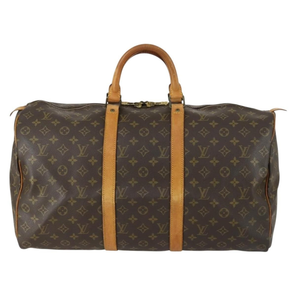 Louis Vuitton Keepall Bag Monogram Canvas Multicolour Canvas Travel Bag