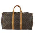 Louis Vuitton Keepall Bag Monogram Canvas Multicolour Canvas Travel Bag
