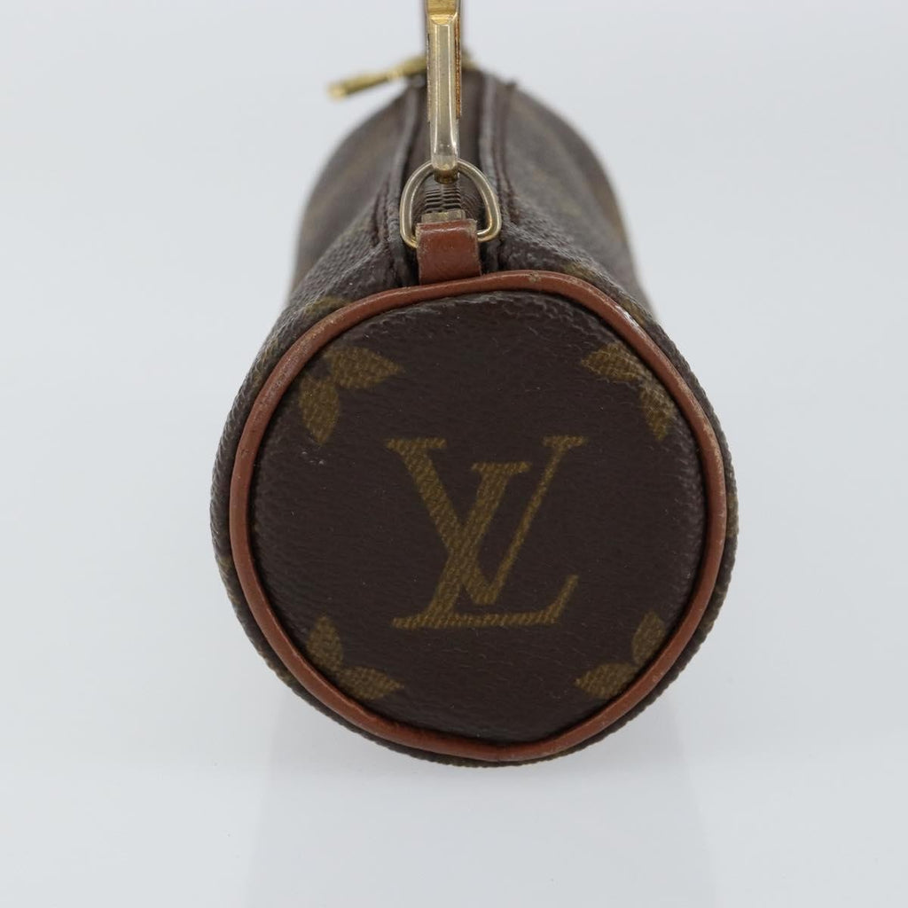 Louis Vuitton Papillon Pochette Monogram Canvas Brown Canvas Clutche & Pouche Bag