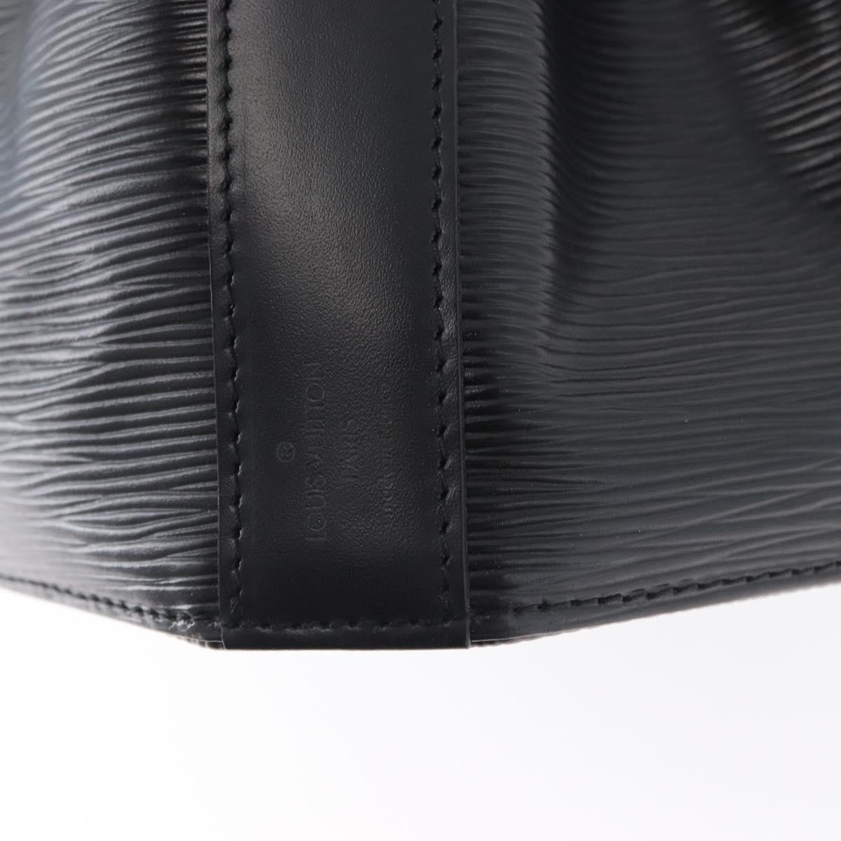 Louis Vuitton Vintage Sac D'epaule Handbag Epi Leather Black Leather Shoulder Bag