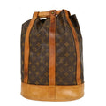 Louis Vuitton Randonnee Backpack Monogram Canvas Brown Canvas Shoulder Bag