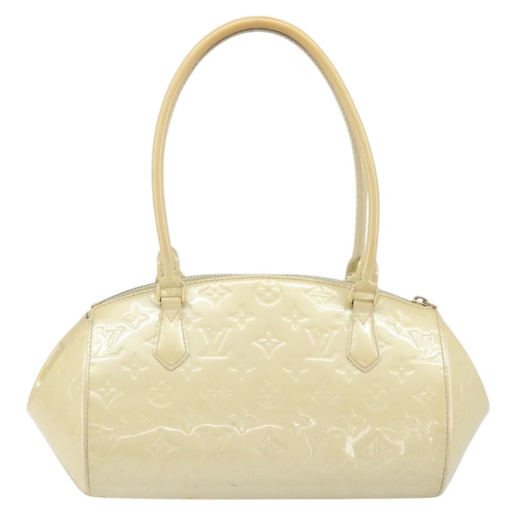 Louis Vuitton Sherwood Handbag Monogram Vernis Brown Patent_Leather Shoulder Bag