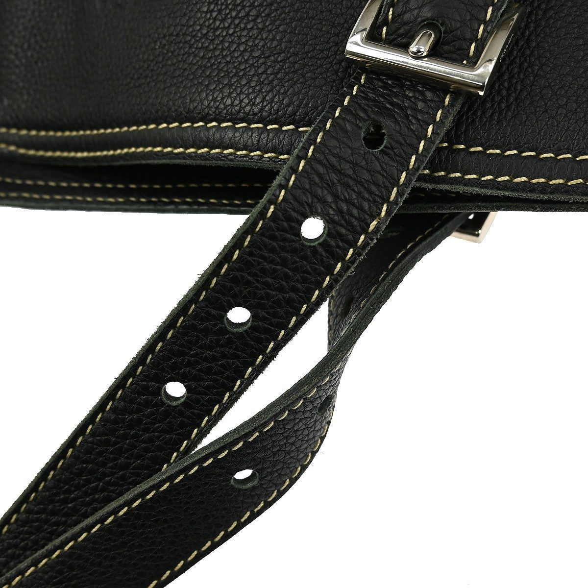 Prada Vintage Tote Leather Black Leather Tote Bag Bag