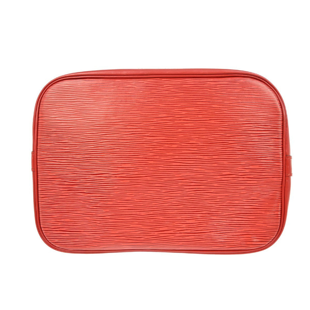 Louis Vuitton Noe Handbag Epi Leather Red Leather Shoulder Bag
