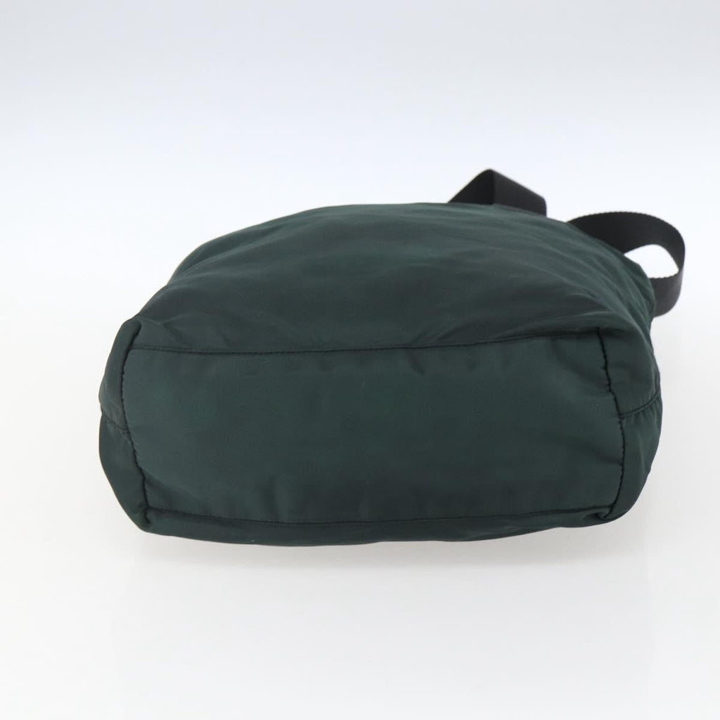 Prada Vintage Zip Tote Tessuto Green Nylon Tote Bag Bag