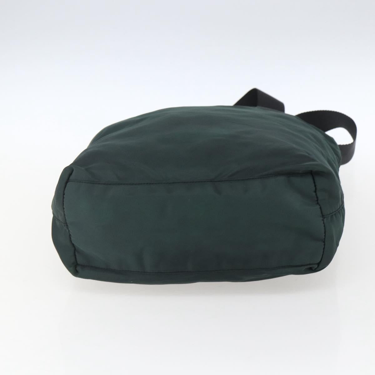 Prada Vintage Zip Tote Tessuto Green Nylon Tote Bag Bag