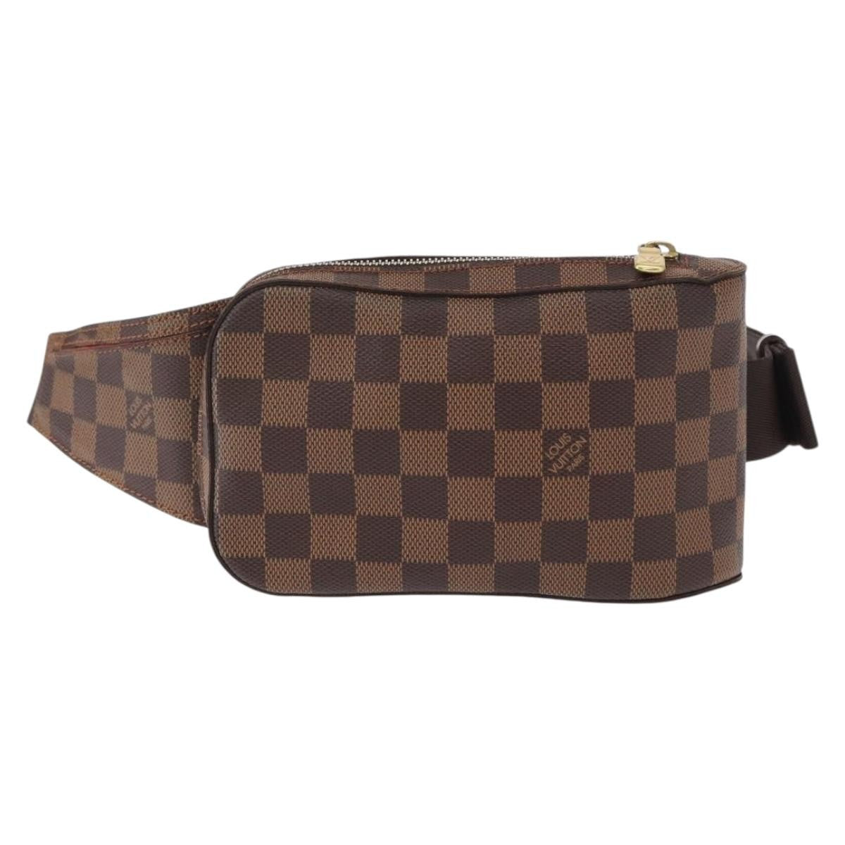 Louis Vuitton Geronimos Waist Bag Damier Brown Canvas Shoulder Bag