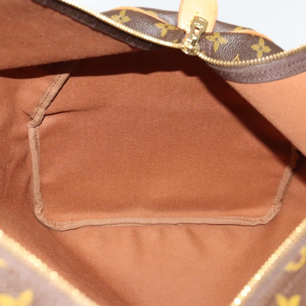 Louis Vuitton Keepall Bag Monogram Canvas Brown Canvas Travel Bag