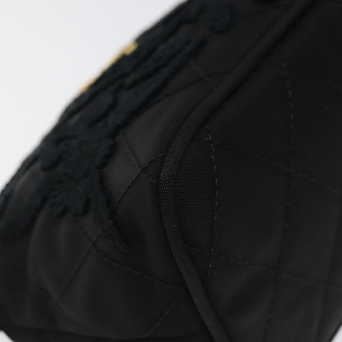 Prada Vintage Pouch Tessuto Gold Nylon Clutche & Pouche Bag