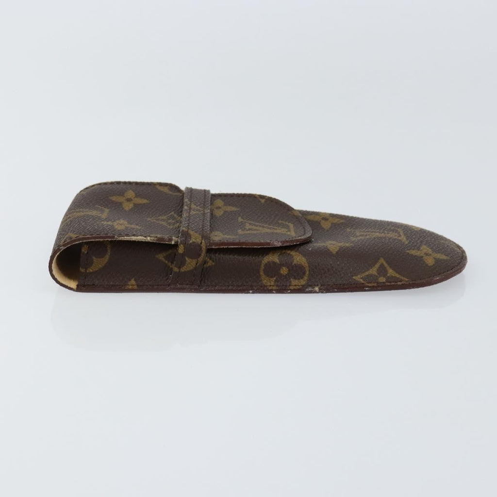 Louis Vuitton Etui À Lunette Canvas Brown Canvas Card Holders Accessory