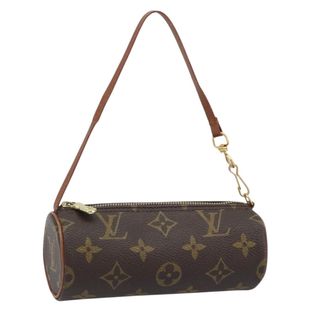 Louis Vuitton Papillon Pochette Monogram Canvas Brown Canvas Clutche & Pouche Bag