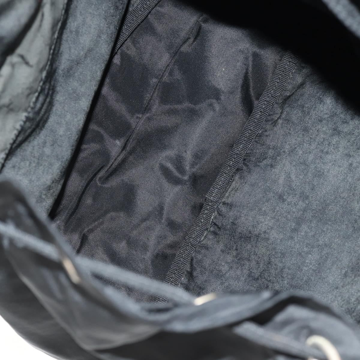 Prada Front Pocket Backpack Tessuto Black Nylon Backpack Bag