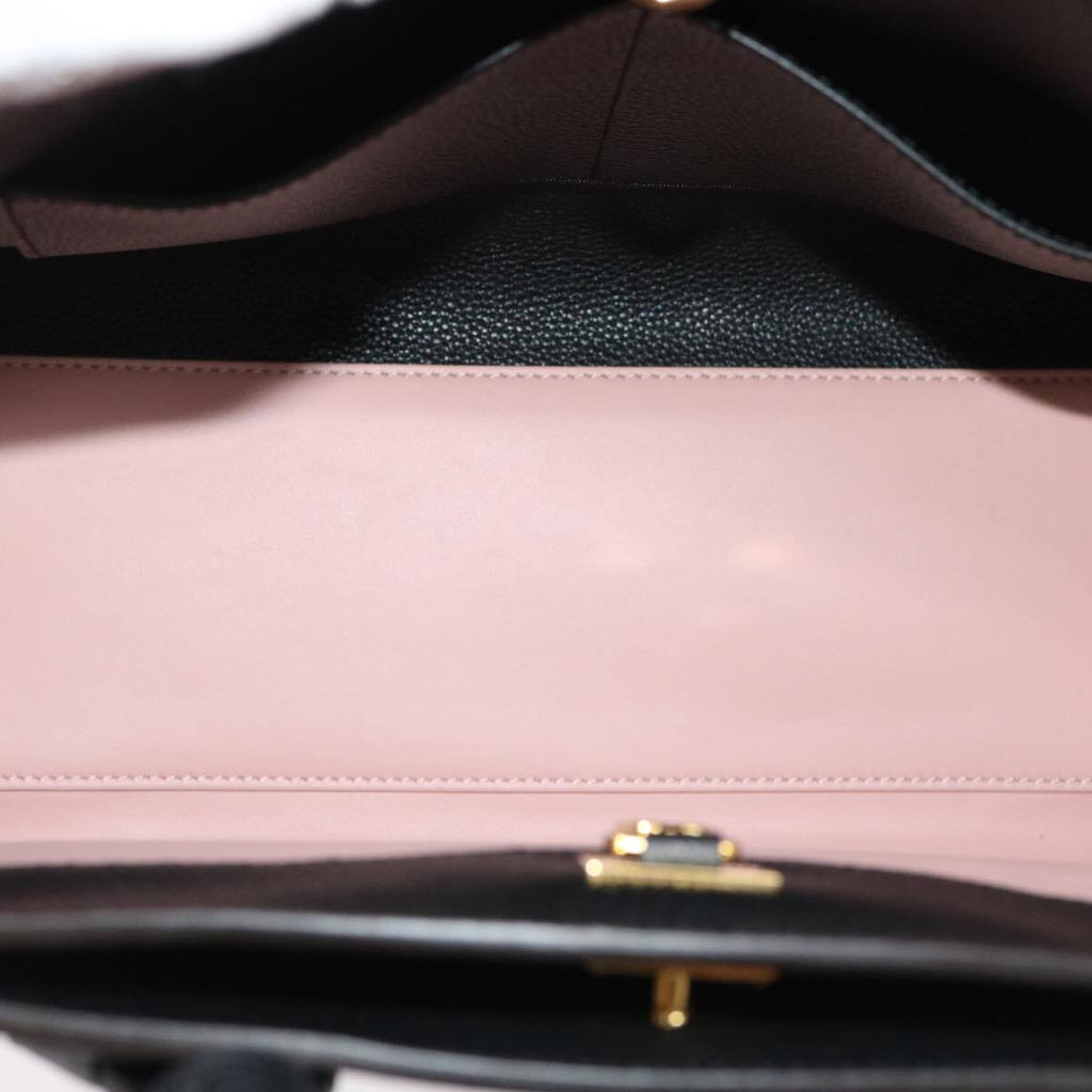 Louis Vuitton City Steamer Handbag Leather Pink Leather Bag