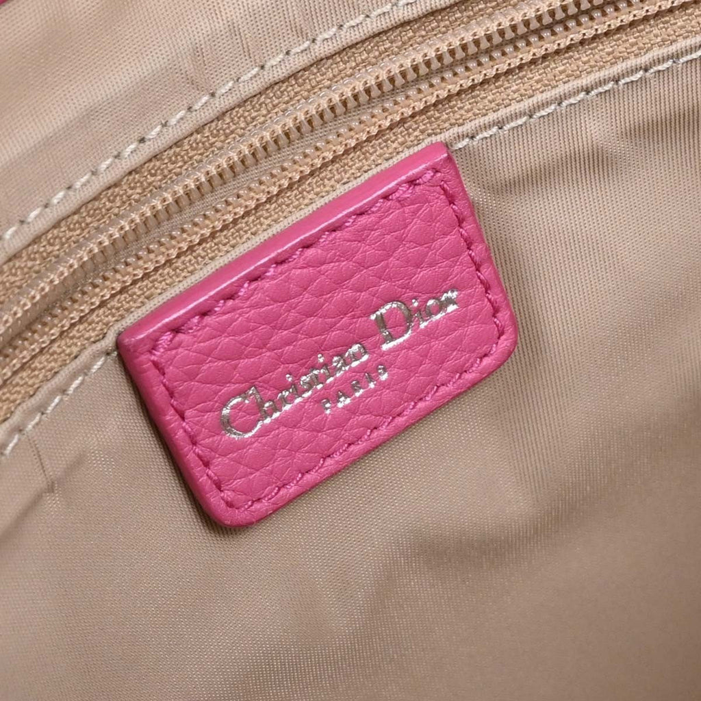 Christian Dior Trotter Shoulder Bag Canvas Beige Canvas Shoulder Bag Bag (Pre-Owned)