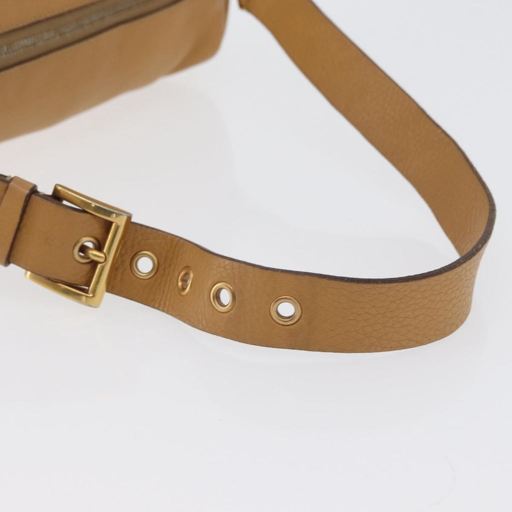 Prada Vintage Shoulder Bag Leather Brown Leather Shoulder Bag Bag