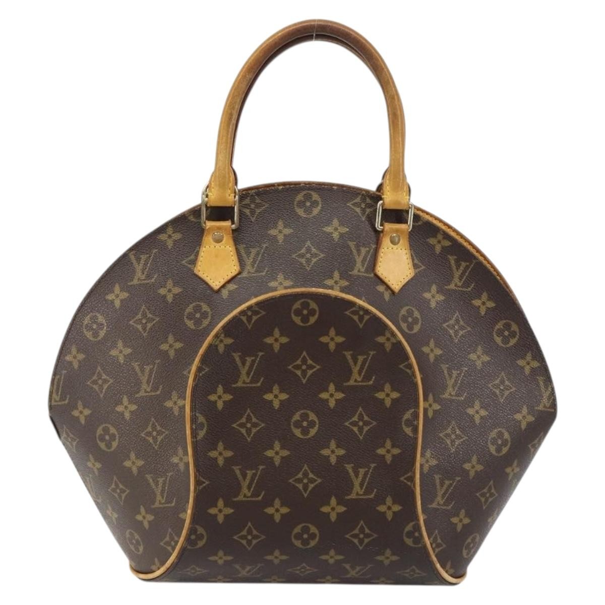 Louis Vuitton Ellipse Bag Monogram Canvas Brown Canvas Handbag