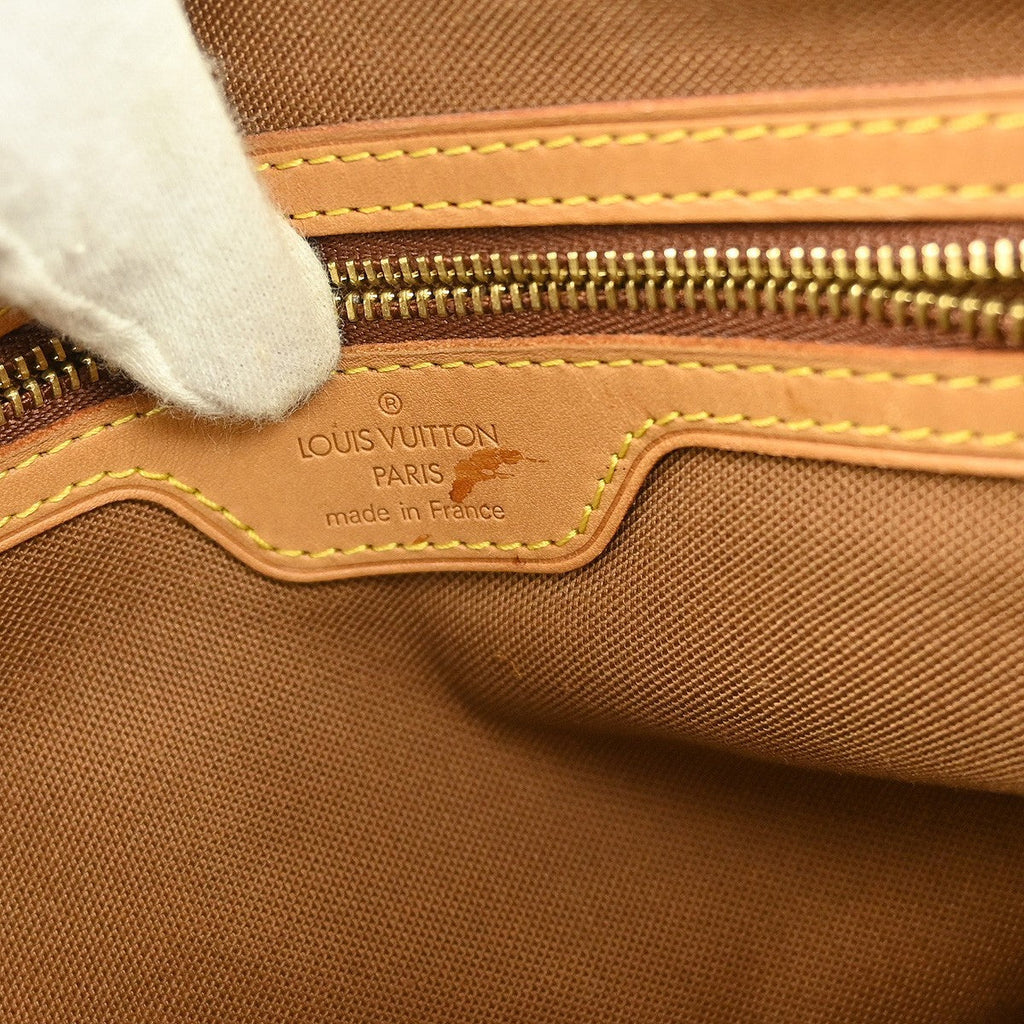 Louis Vuitton Cabas Piano Monogram Canvas Brown Canvas Tote Bag
