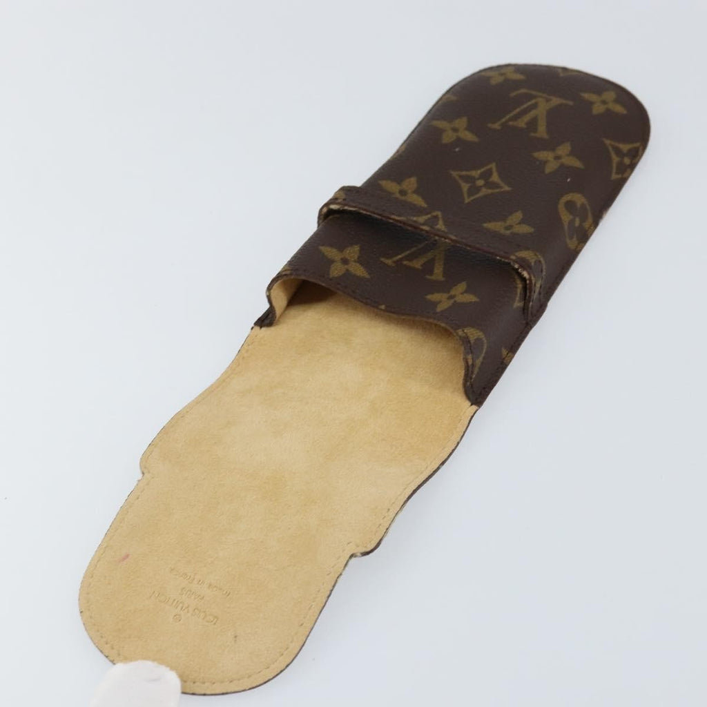 Louis Vuitton Etui À Lunette Canvas Brown Canvas Card Holders Accessory