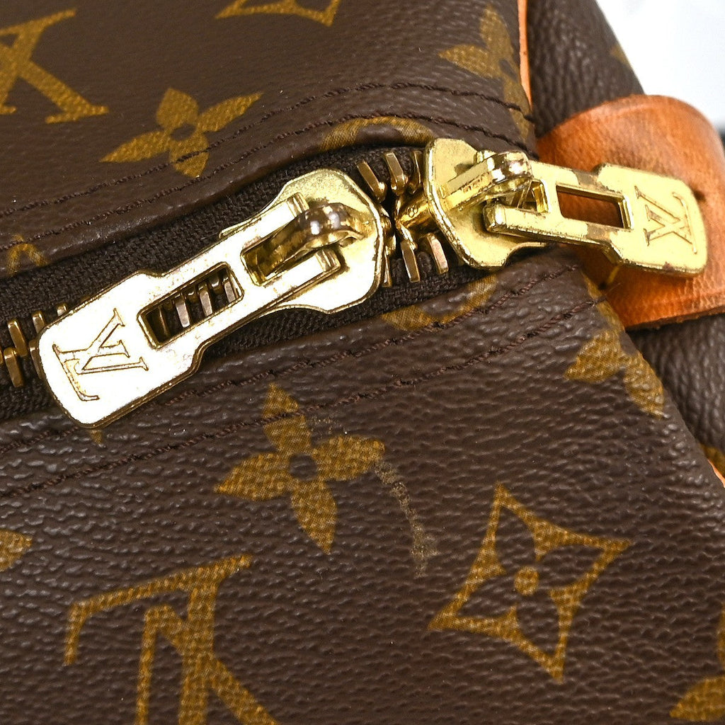 Louis Vuitton Keepall Bag Monogram Canvas Brown Canvas Travel Bag